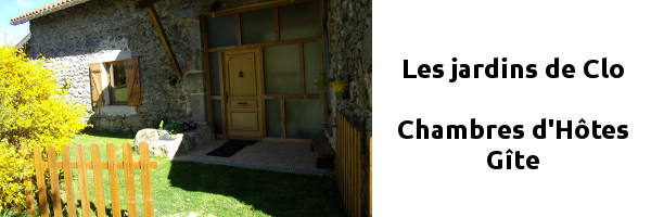 Chambres d'hôtes « Les jardins de Clo »